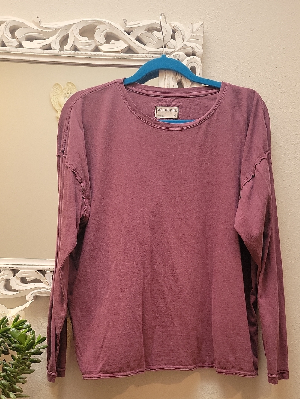 We The Free Nina Long Sleeve Top - Mauve